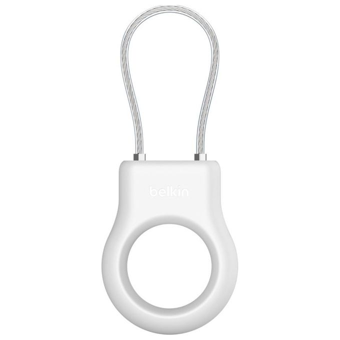 Belkin MSC009BTWH Secure Holder Wire Loop per Apple AirTag Bianco