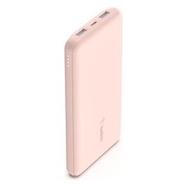 Belkin Powerbank 10.000mAh rosa 15WUSB-A/C cavo 15cm BPB011btRG