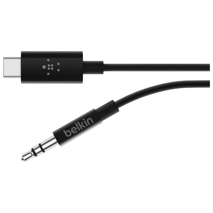 Belkin Rockstar Cavo Audio da 3,5mm con Connettore Usb-C 90cm