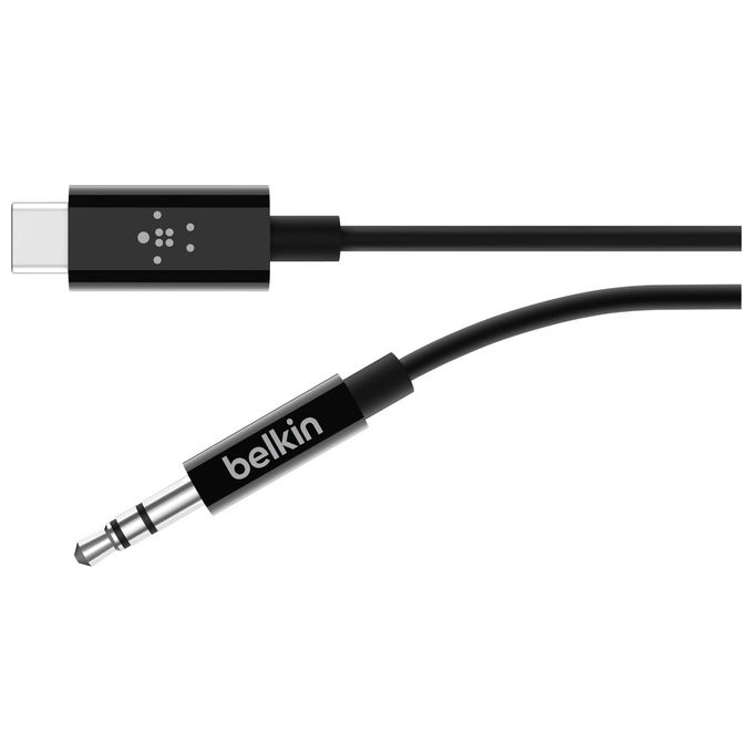 Belkin RockStar Cavo Audio da 3,5mm con Connettore Usb-C 1,8mt