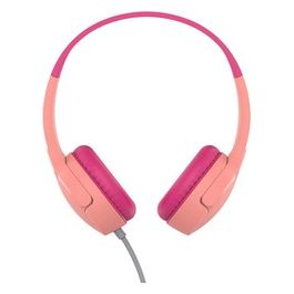 Belkin SoundForm Mini On-Ear Cuffia da Bambini con Cavo Rosa