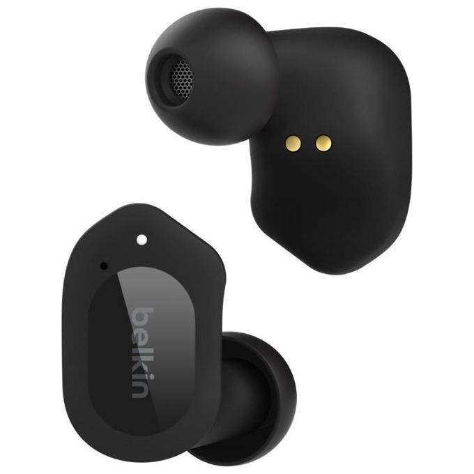 Belkin SOUNDFORM Play Auricolare Wireless In-ear Musica e Chiamate USB Tipo-C Bluetooth Nero