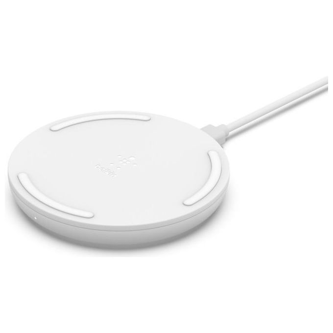 Belkin Tappetino di Ricarica Wireless BoostCharge 15W Bianco