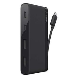 Belkin Travel Hub Usb-C 4-Porte Nero