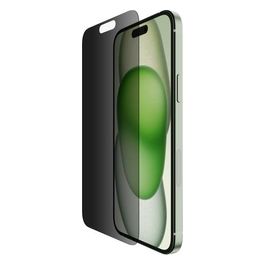 Belkin Vetro Tempered Glass Antimicrobico Privacy per iPhone 15 Plus/14 Pro Max