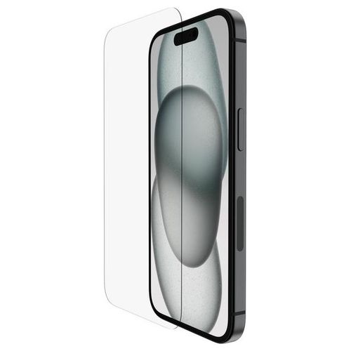 Belkin Vetro Tempered Glass Antimicrobico per iPhone 15/14 Pro