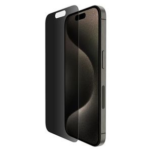 Belkin Vetro Tempered Glass Antimicrobico Privacy per iPhone 15 Pro