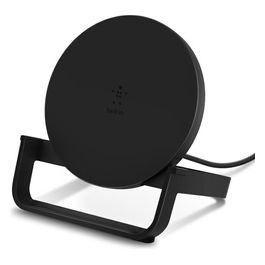 Belkin Wireless Charging Stand 10W Micro-USB Kab. Alimentatore Nero