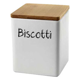 Bellintavola Barattolo Ceramica Biscotti 13x13x17cm