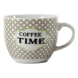 Bellintavola Tazza Caffe' Ceramica Coffee Time 6 Pezzi