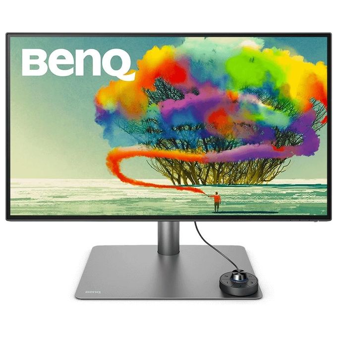 BENQ PD2725U Designer Monitor (tecnologia AQCOLOR, 27 pollici, 4K UHD, IPS, P3 Wide Color, ricarica Thunderbolt / USB-C, DP / HDMI, KVM, HDR 400) Compatibile con MacBook