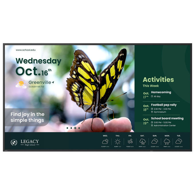 BenQ ST4304 Display Segnaletica Digitale 43'' LCD 4K Ultra HD Nero