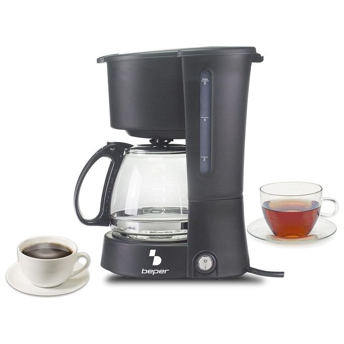 Beper Caffettiera Americana Elettrica 600ml 600W Nero
