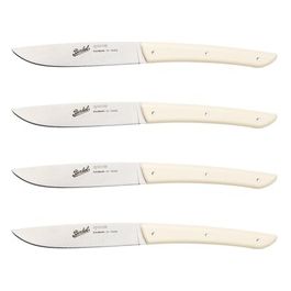 Set Coltelli da Bistecca 4 Pezzi Color Crema