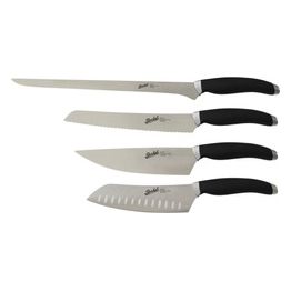 Berkel Teknica Coltello da Cucina Nero Set da Chef 4 Pezzi 