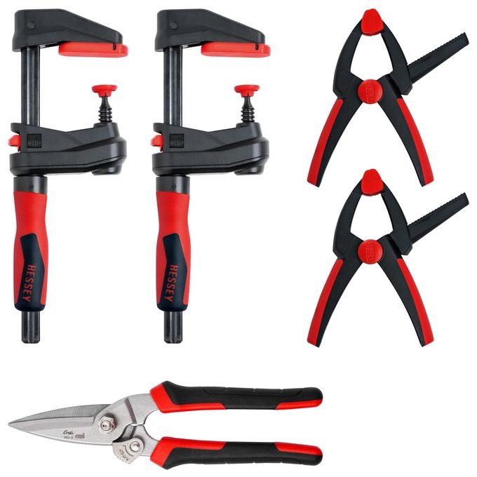 Bessey DIY Kit SET1-A Utensili di Serraggio e Taglio