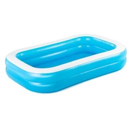 Bestway 54006 Piscina Family Rettangolare 2 Anelli 262x175x51cm