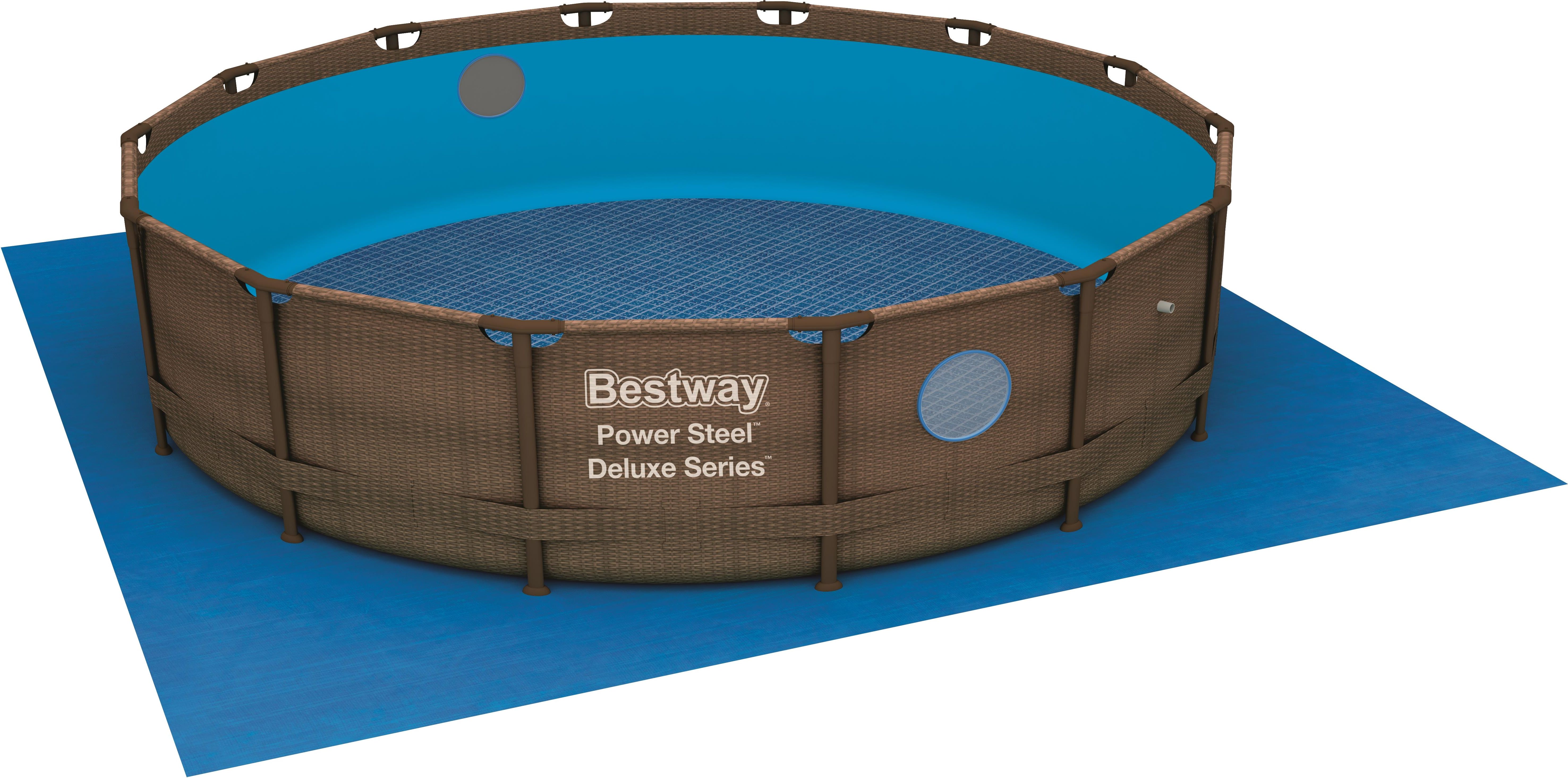 Bestway 58003 telo tappetino base sotto piscine cm. 488x488