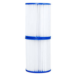 Cartuccia Filtrante Blu e Bianco Rotonda 2 Pz