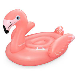 Gonfiabile Cavalcabile Rosa per Bambini 3+ Anni, 128x110x87cm, PVC, 45kg