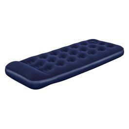 Materasso Gonfiabile Singolo con Pompa Pedale Blu