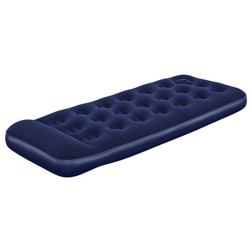 Materasso Gonfiabile Singolo con Pompa Pedale Blu