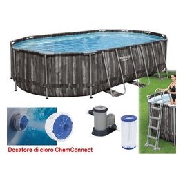 Bestway Piscina Fuori Terra Power Steel 610x366x122cm