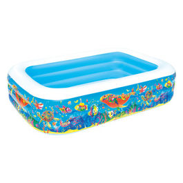 Piscina Gonfiabile Rettangolare 702 L Multicolore