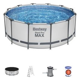 Piscina Steel Pro Max Cm. 366X122 con Pompa
