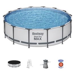Piscina Steel Pro Max Cm. 427X107 con Pompa. 