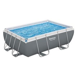 Bestway 56629 Piscina Steel Rettangolare Filtro 1C 282x196x84 cm