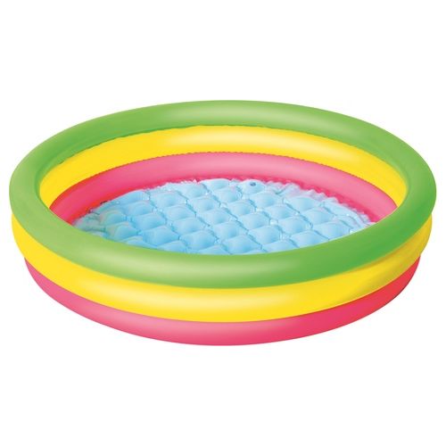 Bestway 51104 Piscina Tonda Arcobaleno 102 H 25