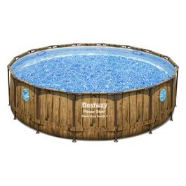 Piscine Tonde C/Tel. Rattan 488X122 -56725