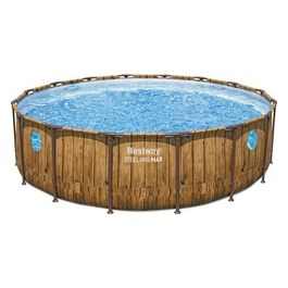 Piscine Tonde C/Tel. Rattan 488X122 -56725
