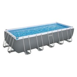 Power Steel Set Piscina Rettangolare 6.40m x 2.74m x 1.32m
