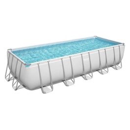 Bestway Power Steel Set Piscina Rettangolare 6.40m x 2.74m x 1.32m