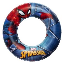 Salvagente Ciambella Spiderman Blu e Rosso