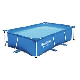 Bestway Steel ProPool Piscina Gonfiabile con Telaio in Acciaio 259x170x61cm Blu