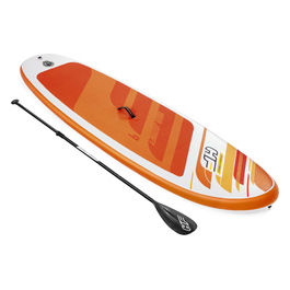 tavola sup stand up paddle 65349 multicolore 274x76 cm capacità 100 kg