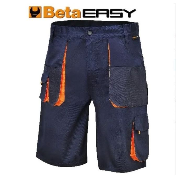 Image of BETA Bermuda Easy Twill 180gr Blue TG.XS per Lavoro Abbigliamento Antinfortunistico