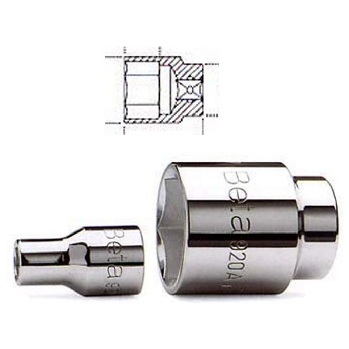 Beta 920A Chiave Bussola Esagonale Mm 8