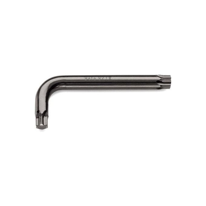 Image of BETA Chiave Maschio Piegata per viti con Impronta torx Acciaio Brunito - 97tx 20