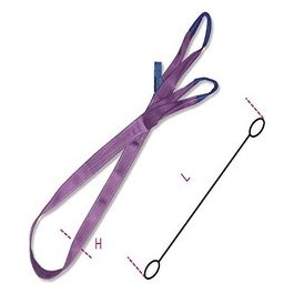 Fasce Di Sollevamento Nastro Piatto A Due Strati M3 Viola 1000Kg