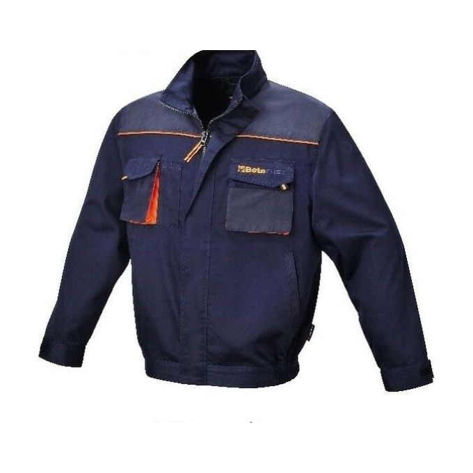 Image of BETA Giacche Easy Twill 180gr Blu Taglia XXXL Idonee per Abbigliamento da Lavoro e Antinfortunistica