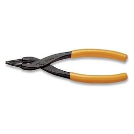 Pinza a Becchi Diritti per Anelli Elastici di Sicurezza per fori Corpo in Acciaio - uni 7914 din 5256 - in pvc 1032 int. mm 225