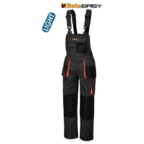 Salopette Easy Twill 180gr Grey Taglia XS