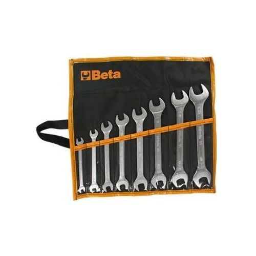 Serie Chiavi Combinate a Forchetta Doppie Acciaio Cromato - Uni-ISO 10102 din 3110 - 55/b 8