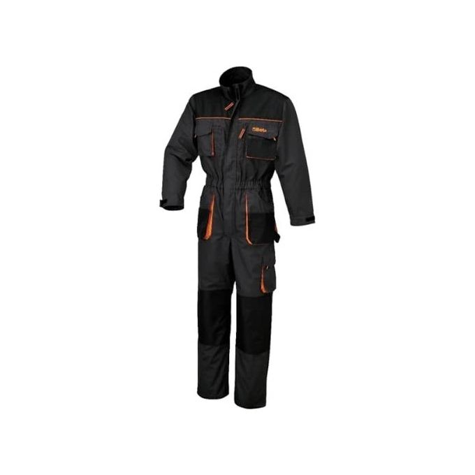 Image of BETA Tuta Easy Twill 180gr Colore Grigio Taglia XS per Abbigliamento da Lavoro e Antinfortunistica