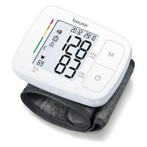 Beurer Misuratore Di Pressione Sanguigna Da Polso Bc 21 Con Uscita Vocale In Tedesco, Inglese, Francese, Italiano O Turco-image