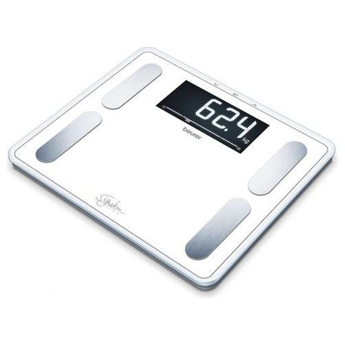 BF 410 Signature Line White Bilancia Diagnostica XXL con Portata fino a 200Kg 35x30cm Bianco